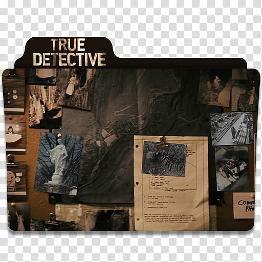 True Detective Season  Folder Icon, True Detective S. Design  transparent background PNG clipart