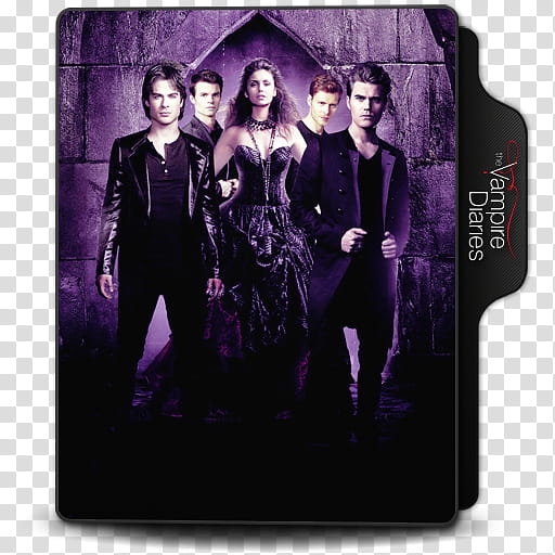 The Vampire Diaries Season  Folder Icons Part , The Vampire Diaries Season  v transparent background PNG clipart