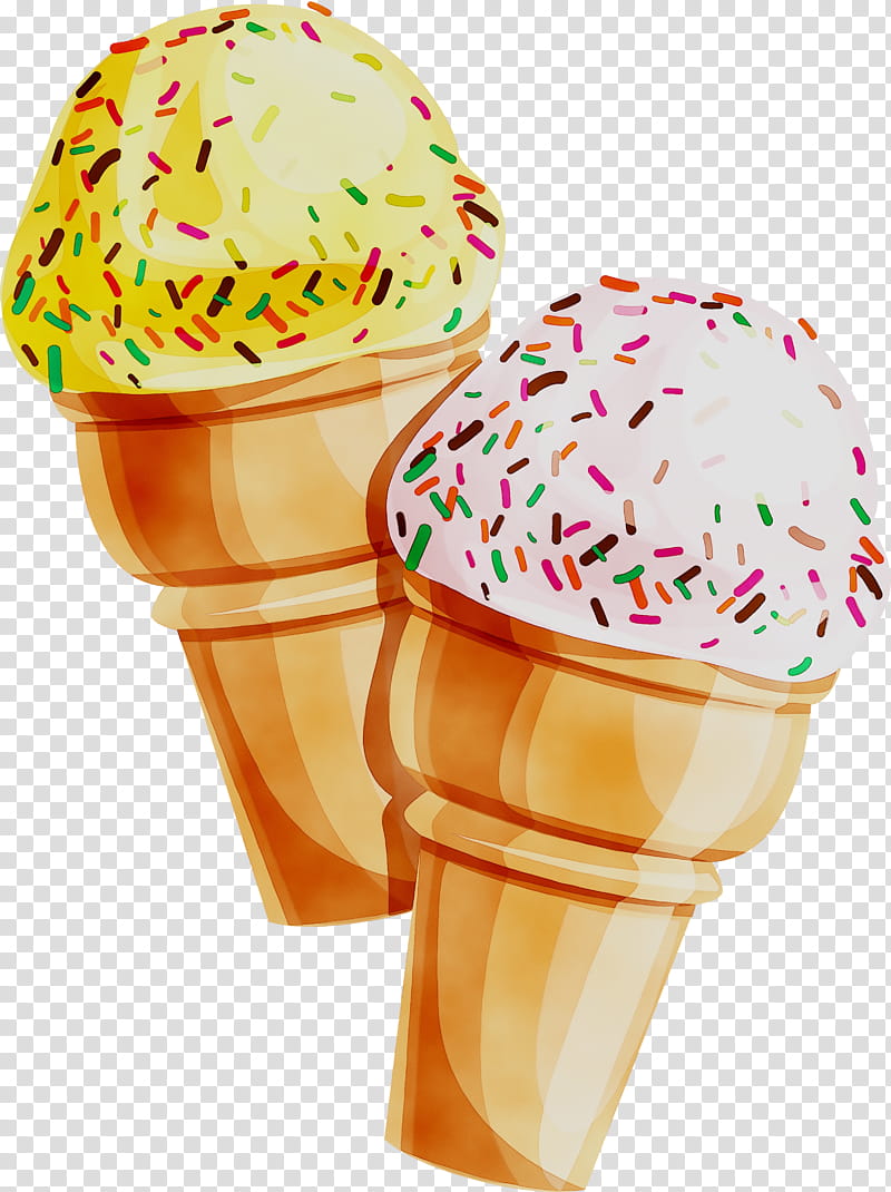 Ice Cream Cone, Ice Cream Cones, Orange Sa, Frozen Dessert, Dondurma, Food, Sorbetes, Gelato transparent background PNG clipart