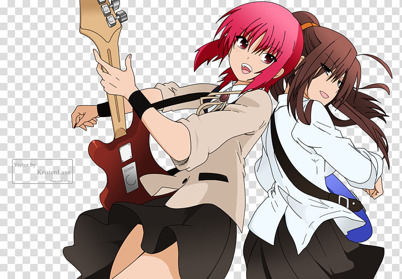 Living Song Iwasawa and Hisako, anime characters illustration transparent background PNG clipart