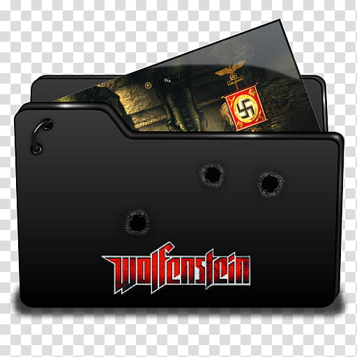 Games Folder Concept v, Folder wolfenstein icon transparent background PNG clipart