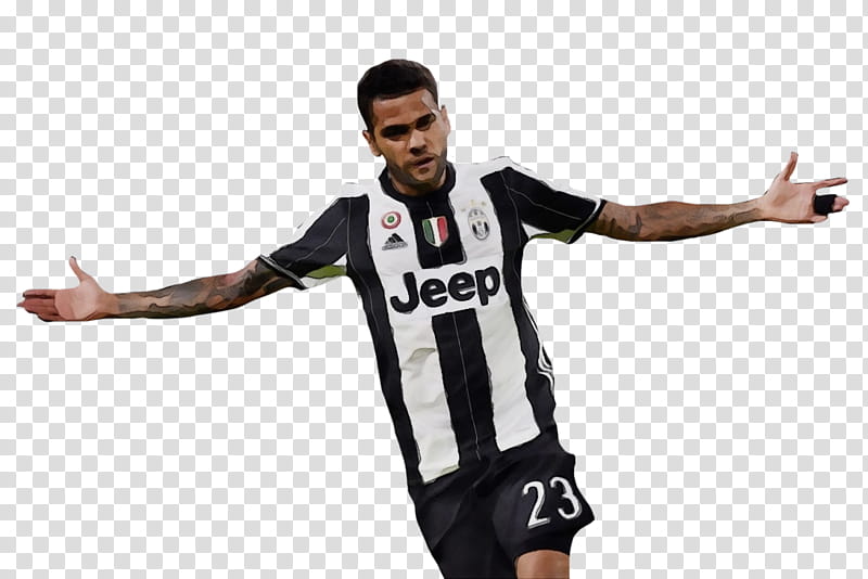 Football Player, Watercolor, Paint, Wet Ink, Uefa Champions League, Juventus Fc, Sports, Rendering transparent background PNG clipart