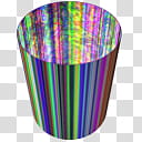 Plasma Gradient Tumbler Icons, plErmosrdm_x, cylindrical multicolored illustration transparent background PNG clipart