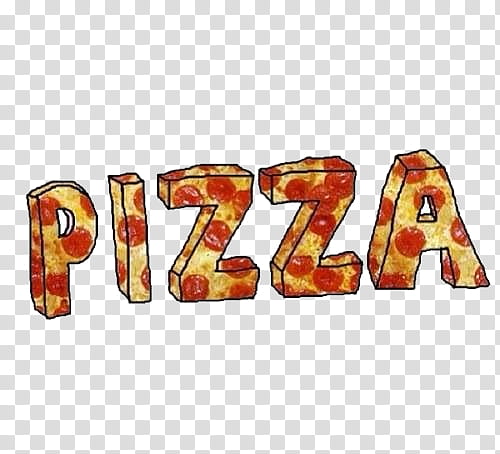 OVERLAYS, pepperoni pizza letters illustration transparent background PNG clipart