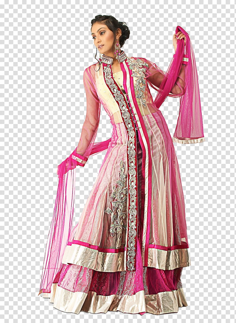 Wedding Woman, Lehenga, Choli, Gagra Choli, Dress, Shalwar Kameez, Georgette, Pink transparent background PNG clipart