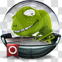 Sphere   , green lizard illustration transparent background PNG clipart