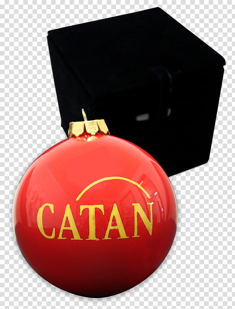 Red Christmas Ornament, Christmas Day, Catan transparent background PNG clipart