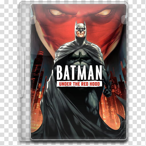 Movie Icon Mega , Batman, Under the Red Hood, Batman Under the Red Hood movie case transparent background PNG clipart