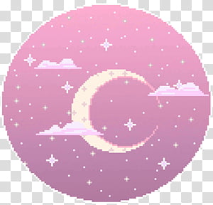 Kawaii Pixel Art, Moon, Tenor, GIF Art, Animation, Channel, Pixelation,  Pink transparent background PNG clipart