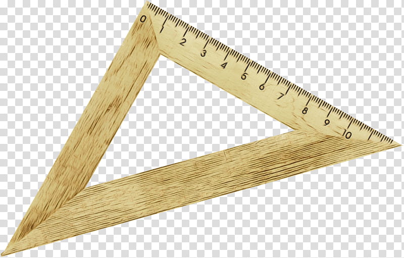 Wood Table Frame, Triangle, Set Square, Ruler, Try Square, Rectangle, Meterstick, Tool transparent background PNG clipart
