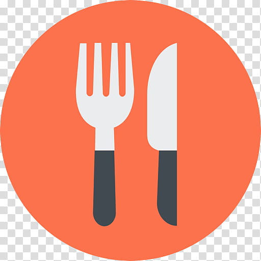 fork cutlery tableware logo hand, Circle, Spoon transparent background PNG clipart