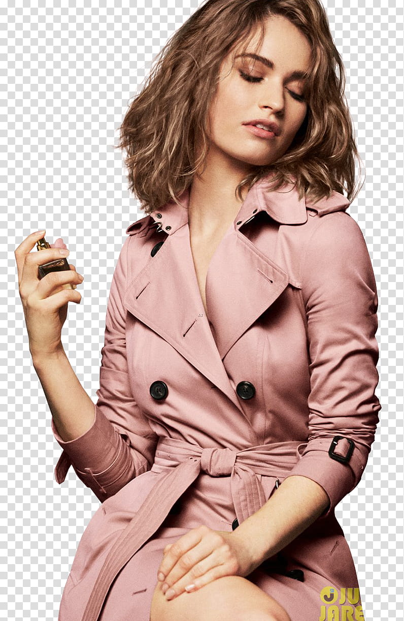  Lily James transparent background PNG clipart