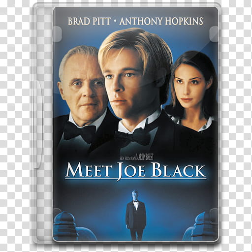 Movie Icon , Meet Joe Black, Meet Joe Black DVD case transparent background PNG clipart