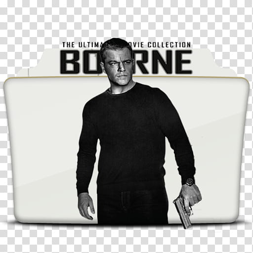 Bourne Movie Folder Icons , FolderTemplate () copy transparent background PNG clipart