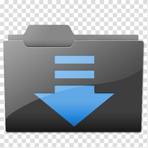 Clean Lines Folder Set CS, arrow down file transparent background PNG clipart