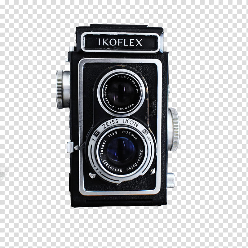 VINTAGE BITS, black vintage camera transparent background PNG clipart