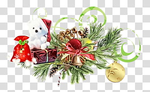 Christmas ornament, Christmas Ornaments, Christmas Decoration, Christmas 
, Watercolor, Paint, Wet Ink, Plant transparent background PNG clipart thumbnail