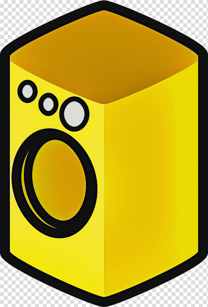 yellow loudspeaker audio equipment technology studio monitor transparent background PNG clipart