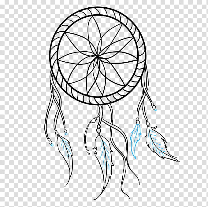 Dream Catcher, Dreamcatcher, Drawing, Small Dream Catcher Cream, Of A Dream Catcher By Aurelio Arley Sanchez, Howto, Tutorial, Coloring Book transparent background PNG clipart