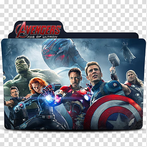 Avengers Age of Ultron V Folder icon, Avengers Age of Ultron transparent background PNG clipart