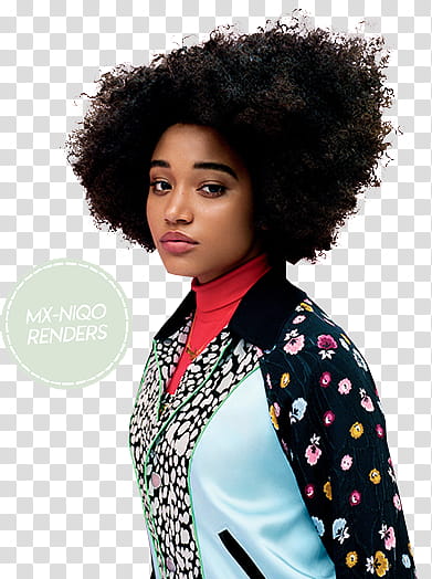 RENDER Amandla Stenberg transparent background PNG clipart