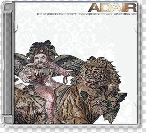 Album Cover Icons, adair, closed Adar DVD case transparent background PNG clipart