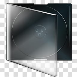 bagg and box s, black disc case transparent background PNG clipart