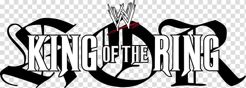 WWE King Of The Ring   Logo transparent background PNG clipart