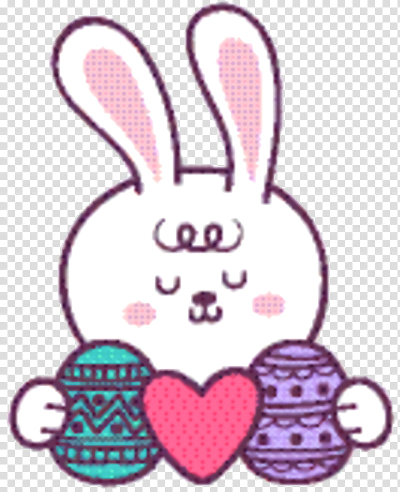 Easter Bunny, Easter
, Pink M, Creativity, Love My Life, Meter, Heart, Magenta transparent background PNG clipart