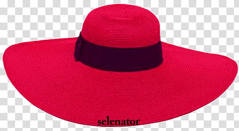 red and black sun hat transparent background PNG clipart