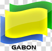 Gabon logo transparent background PNG clipart