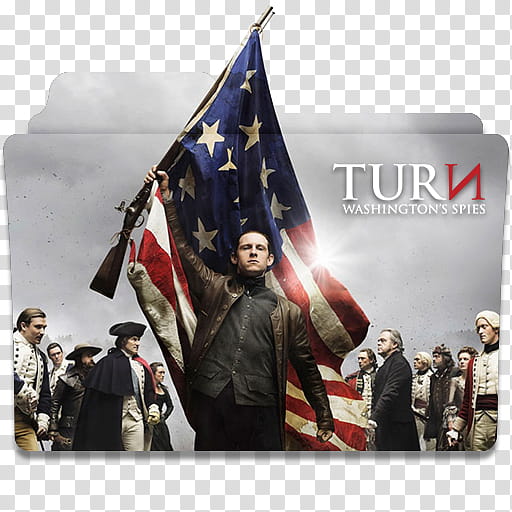 TURN Washington Spies Folder Icon, TURN Washington's Spies () transparent background PNG clipart