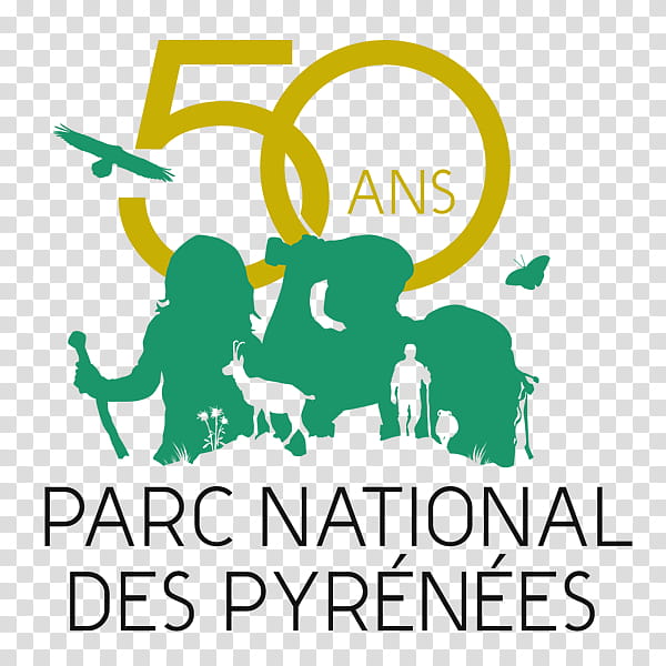 Park, National Park, Piau Engaly, Logo, Text, Pyrenees, Green, Line transparent background PNG clipart