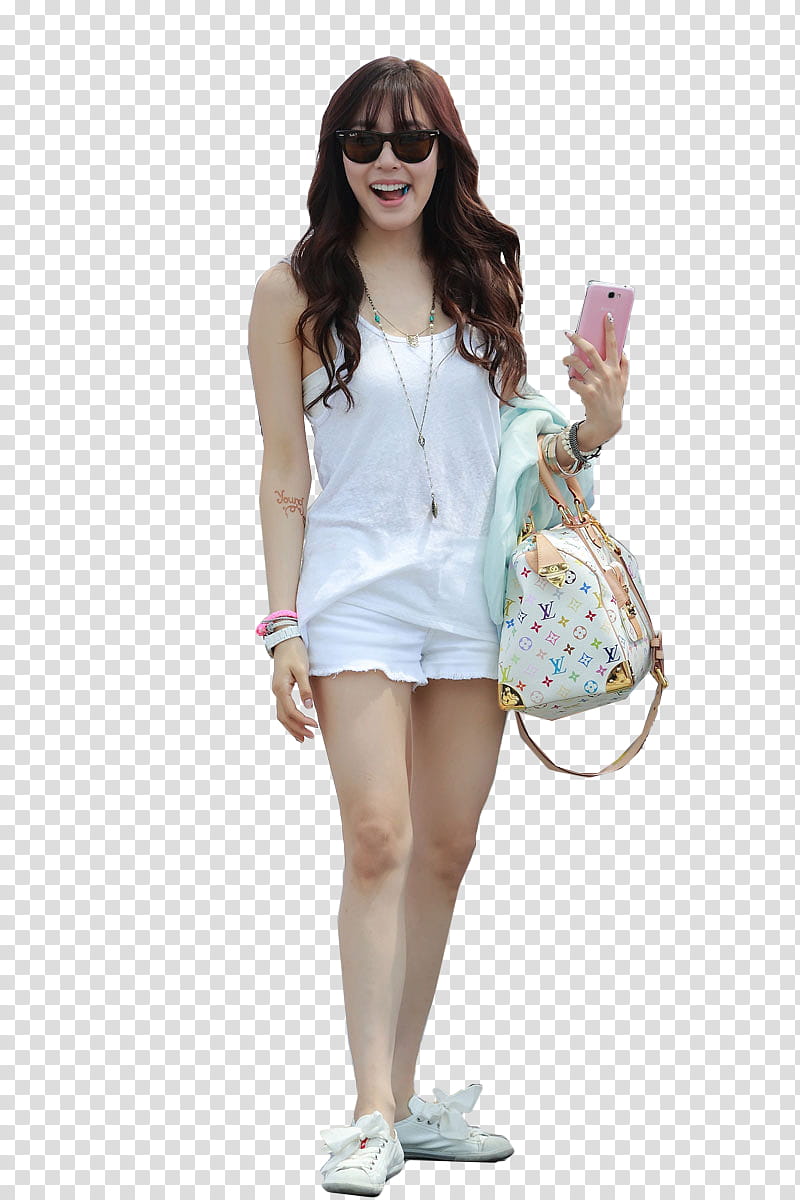 Tiffany SNSD Incheon Airport transparent background PNG clipart