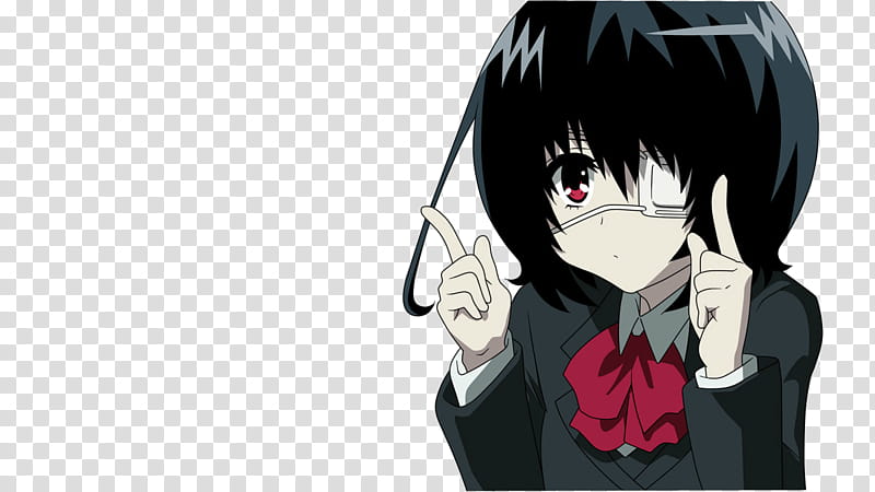 Misaki Mei Anime Another RENDER transparent background PNG clipart