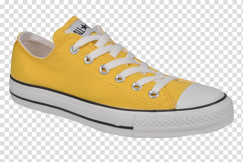 Converse s, unpaired yellow Converse All-Star low-top transparent background PNG clipart