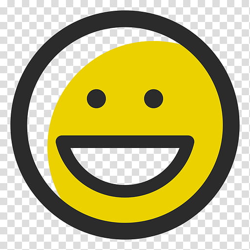 Happy Face Emoji, Smiley, Emoticon, Yellow, Black, Facial Expression, Head, Mouth transparent background PNG clipart