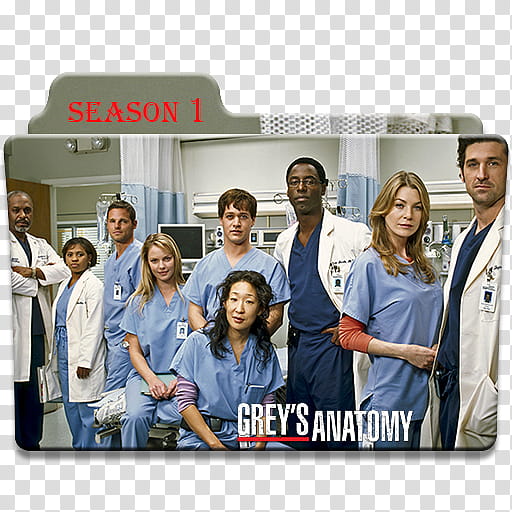 Greys Anatomy Seasons  to  icons, S transparent background PNG clipart