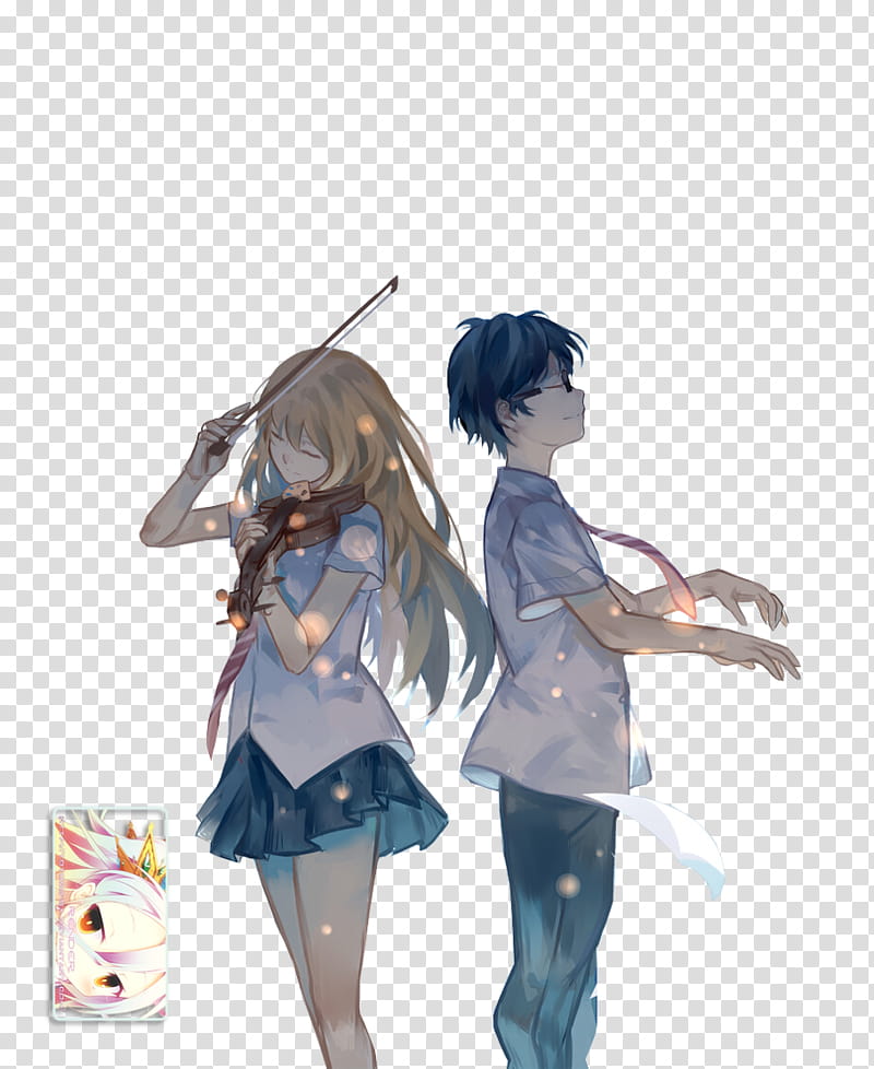 Kaori Arima Shigatsu Wa Kimi No Uso Render Male And Female