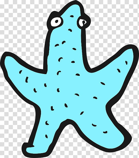 Blue Star, Starfish, Drawing, Cartoon, Animation, Aqua transparent background PNG clipart