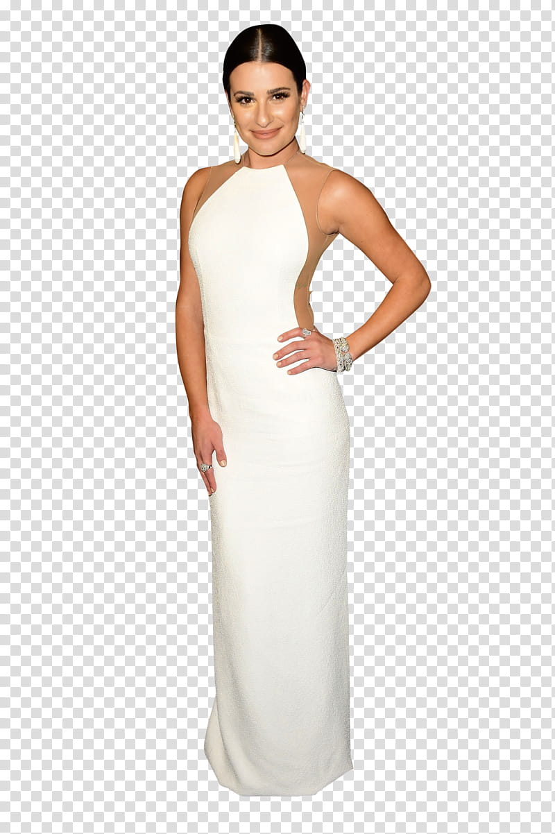 Lea Michele ,  transparent background PNG clipart