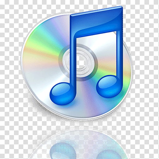 Mac Reflective Icons Set , iTunes transparent background PNG clipart