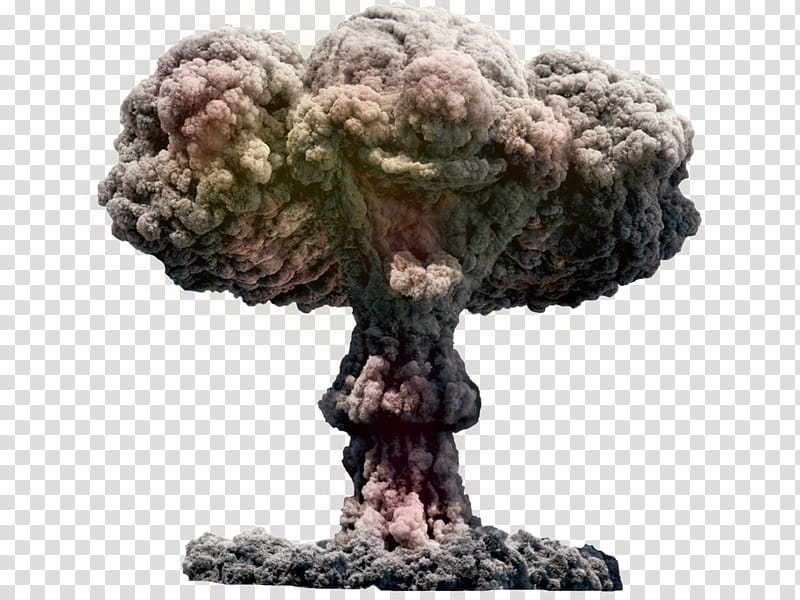 Mushroom Cloud, Atomic Bombings Of Hiroshima And Nagasaki, Nuclear Weapon, Nuclear Warfare, Explosion, Nuclear Explosion, Thermonuclear Weapon, Figurine transparent background PNG clipart