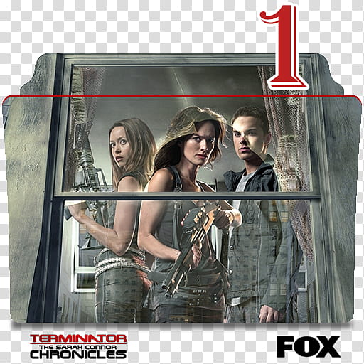 Terminator TSCC series and season folder icons, Terminator TSCC S ( transparent background PNG clipart