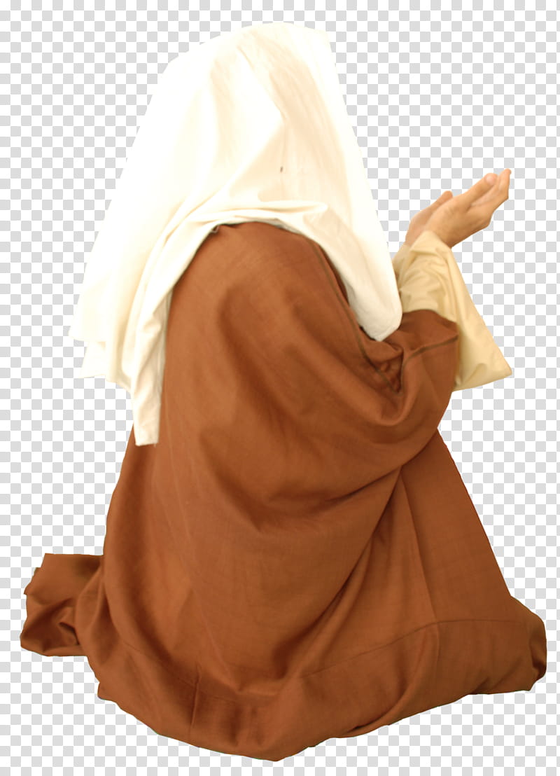 Arab old style clothes , person's wearing veil transparent background PNG clipart