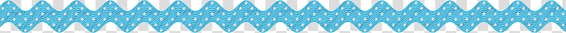 Tiras JeweledRicRac, teal polka-dot border transparent background PNG clipart