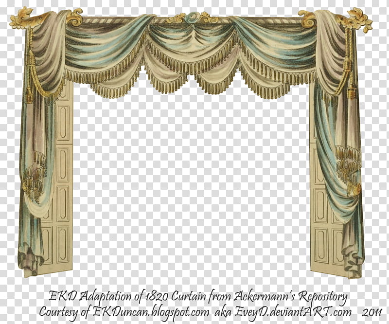 EKD Regency Curtain Room  curtain only transparent background PNG clipart