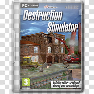 Game Icons Destruction Simulator Transparent Background Png