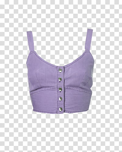 Recursos para crear dolls, women's purple crop top transparent background PNG clipart