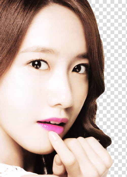 SNSD YoonA transparent background PNG clipart